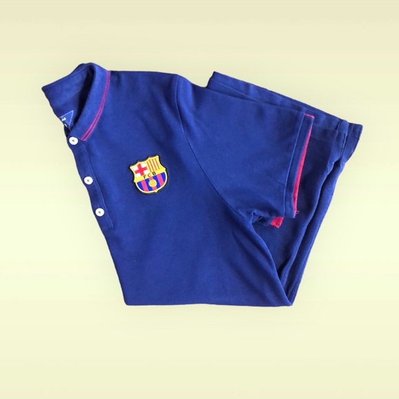 Nike FBC Barcelona Official Football/Soccer League Polo Shirt - Picture 4 of 9
